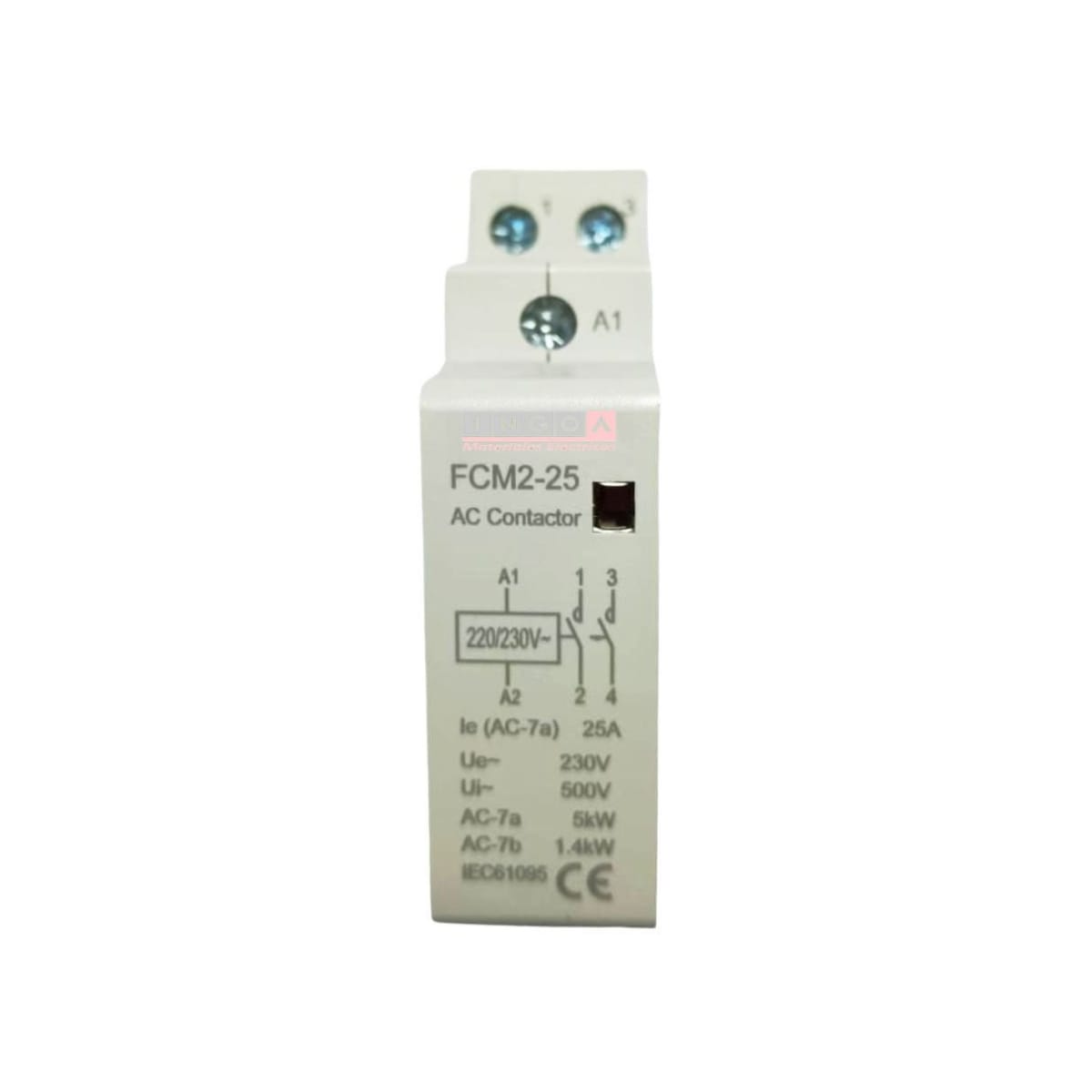 Contactor Modular 25A 2NO Bobina 220V - Vista 7