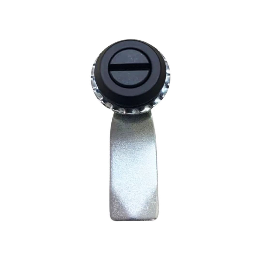 Chapa Metálica Tipo Monedero Color Negro 0