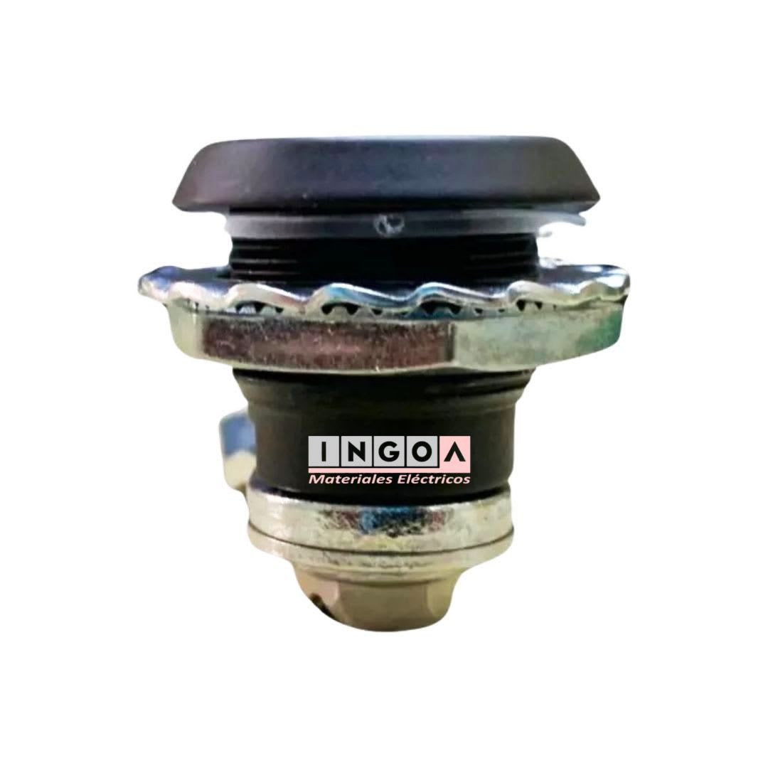 Chapa Metálica Tipo Monedero Color Negro6