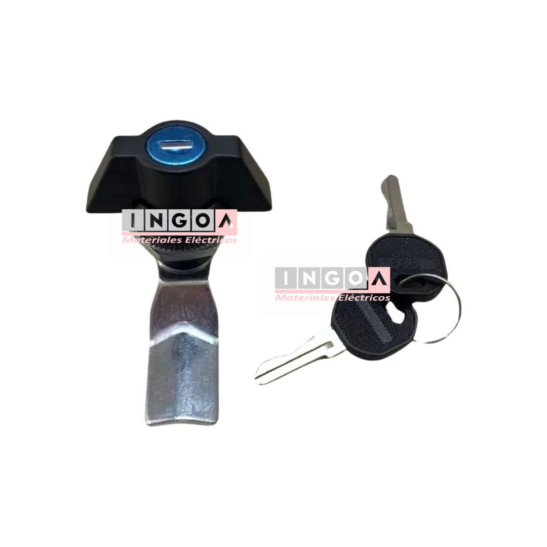 Chapa Metálica Con Manilla y Doble Llave4