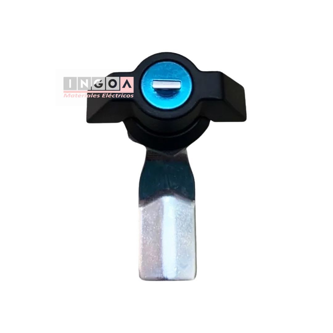 Chapa Metálica Con Manilla y Doble Llave5