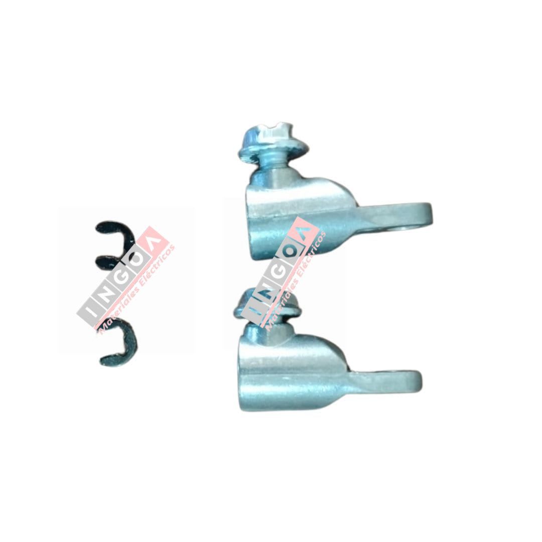 Kit Españoleta 2Un de Varilla Redonda con Roldana, Adapatadores y Guías de Poliamida8