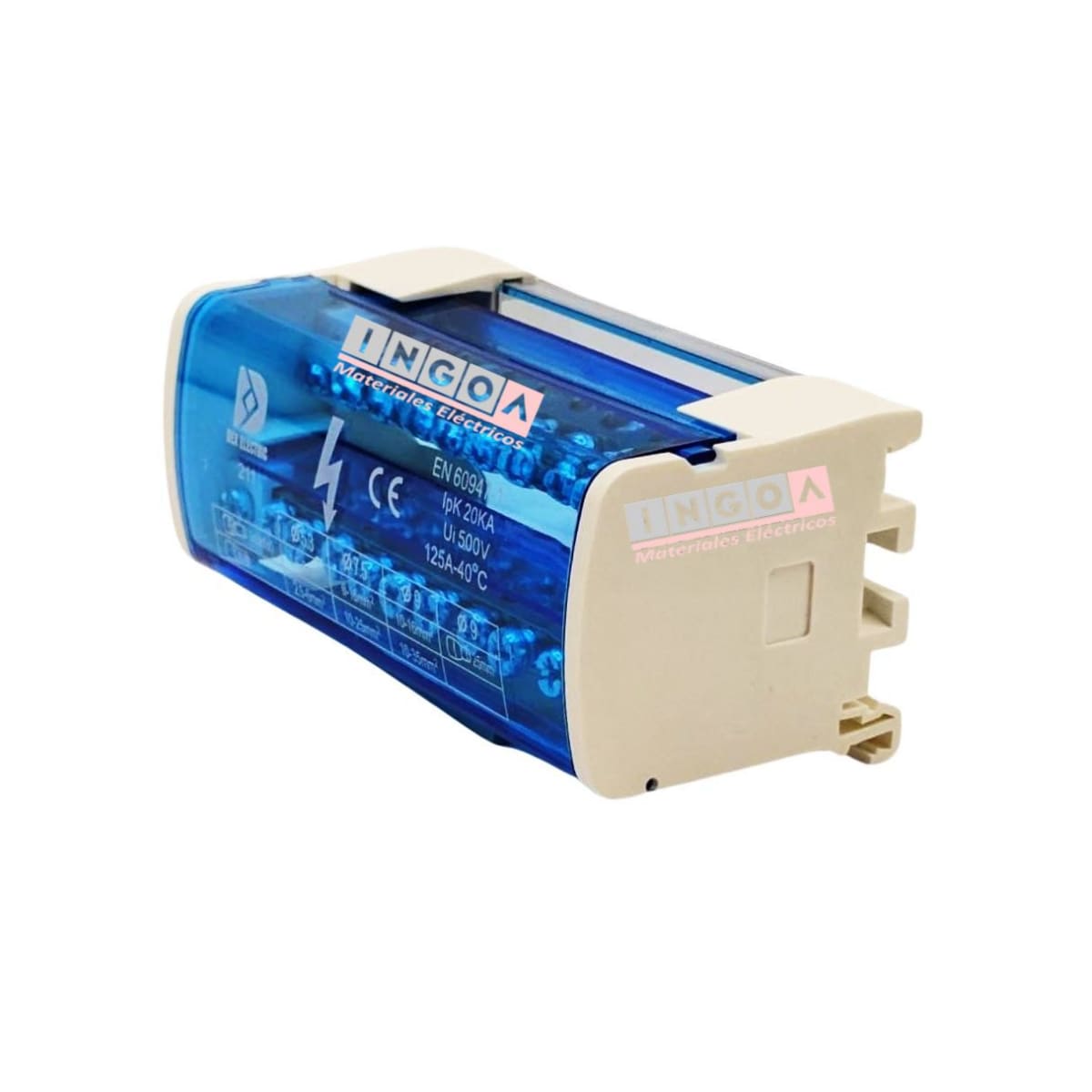 Repartidor Bipolar 11 Posic. 125A (Ocupa 6 Mod.)2