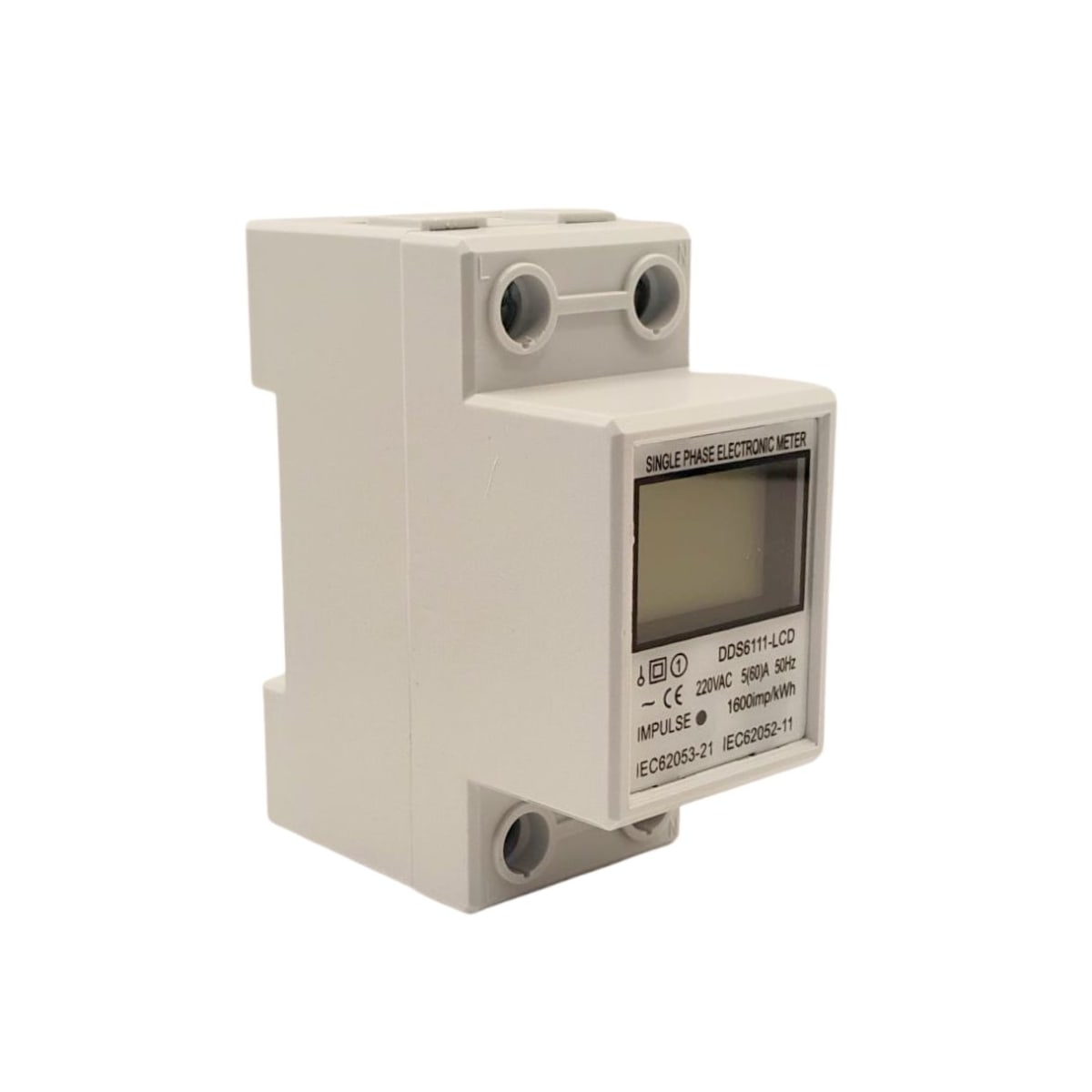 Remarcador Monofasico Digital a Riel Din 60A - Imagen Principal