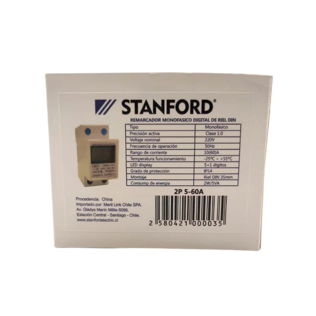 Remarcador Monofasico Digital a Riel Din 60A7