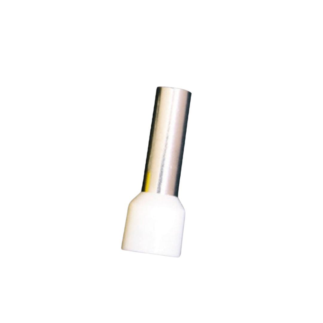 Ferrule 0.5MM (22 AWG) Blanco (100un)1