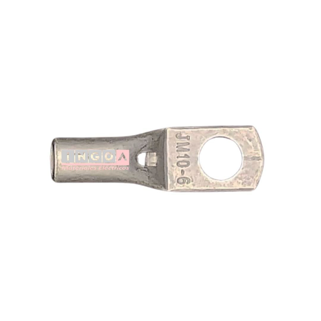 Terminal De Compresion Estandar 10mm2 (8 AWG) OJO 6MM2