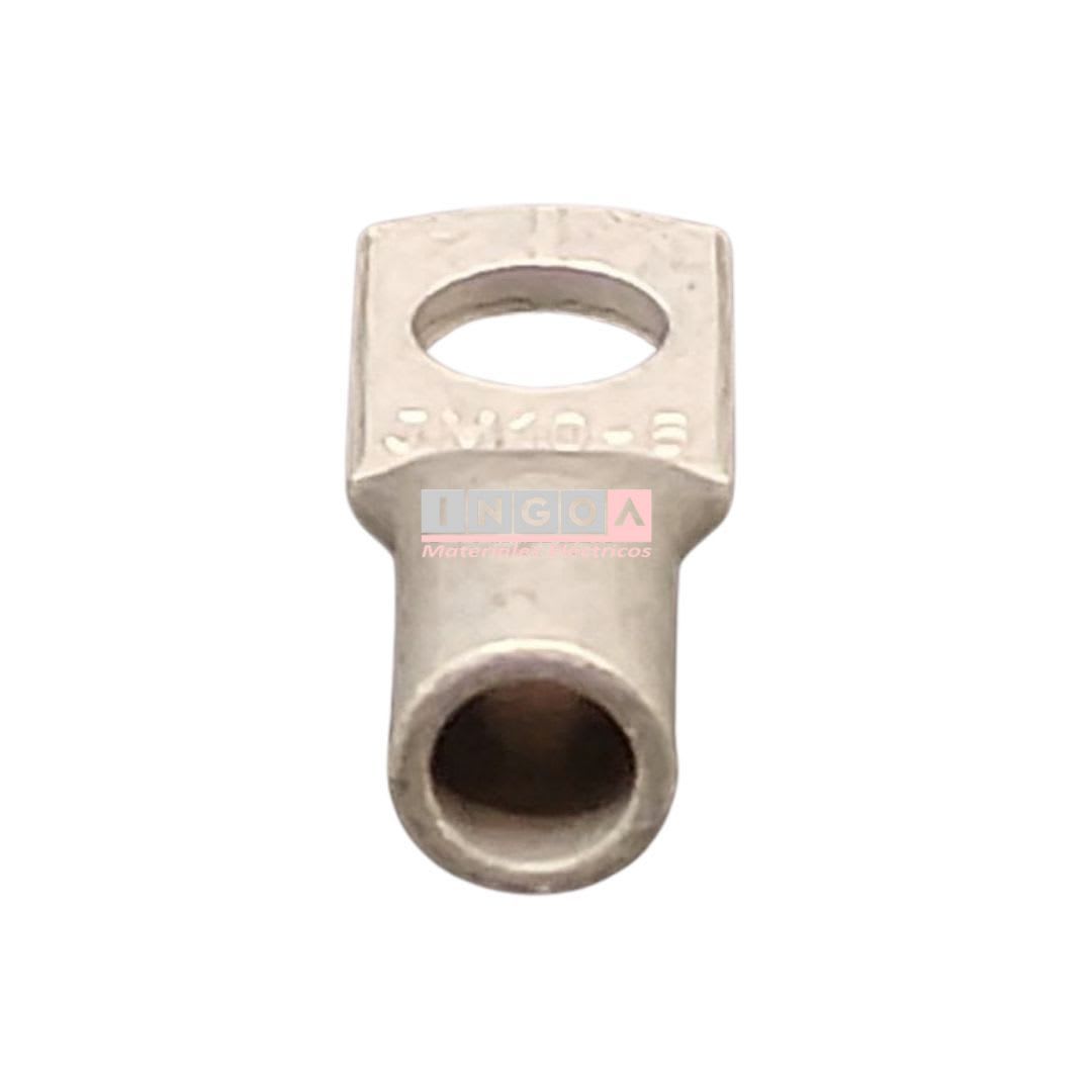 Terminal De Compresion Estandar 10mm2 (8 AWG) OJO 6MM4