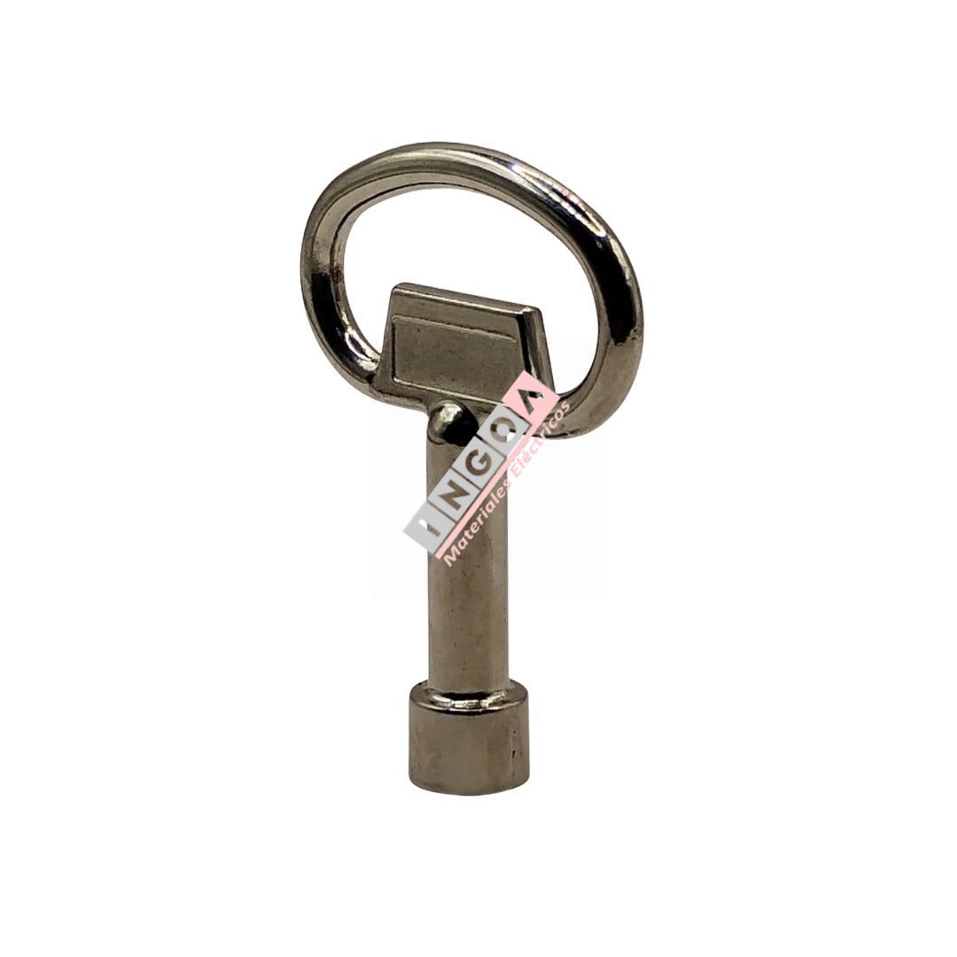 LLave Metálica Tipo Triangulo para Tableros - Vista 3