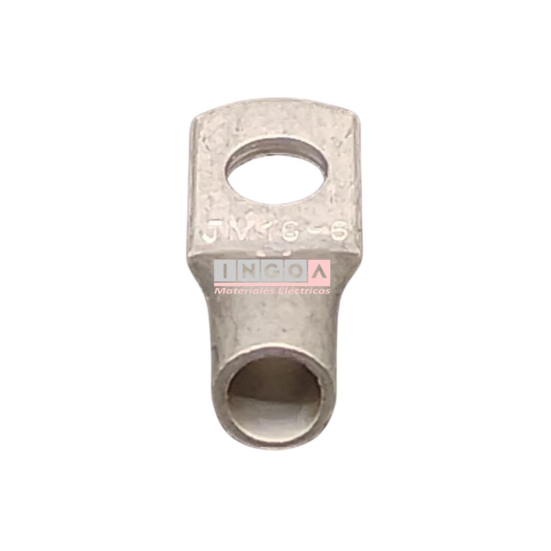 Terminal De Compresion Estandar 16mm2 (6 AWG) OJO 6MM4