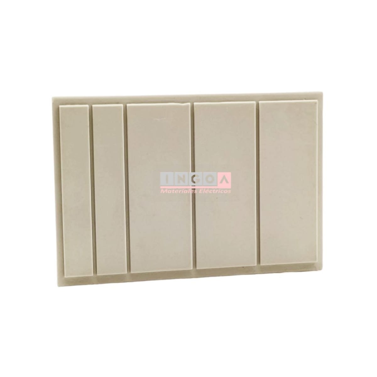 Falso Polo para Gabinete 4 Modulos Color Gris (Ral 7035) - Vista 2