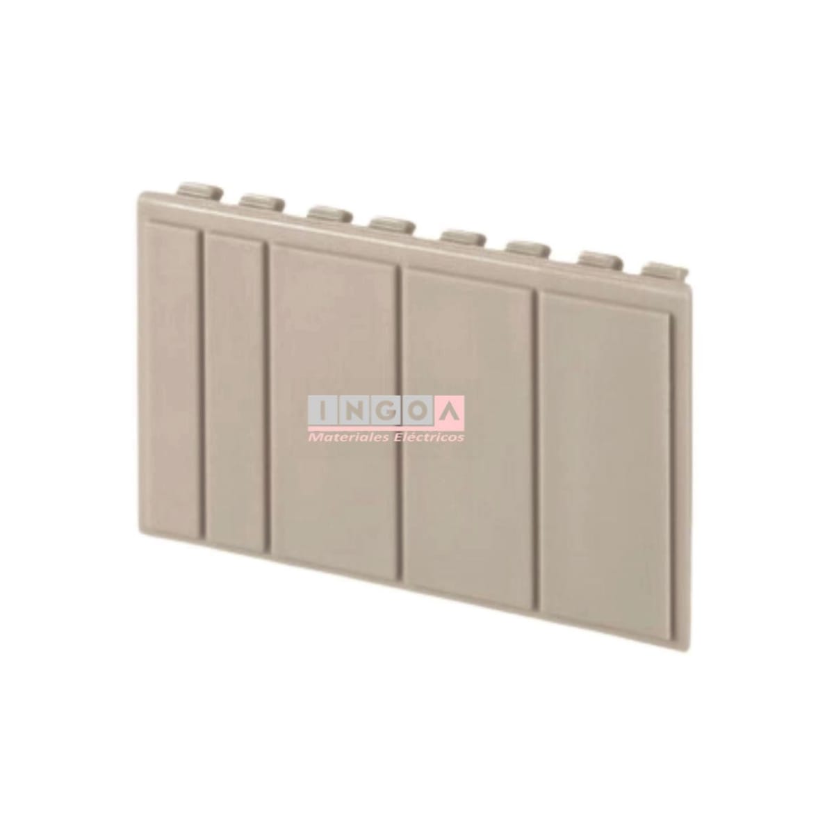 Falso Polo para Gabinete 4 Modulos Color Gris (Ral 7035)3