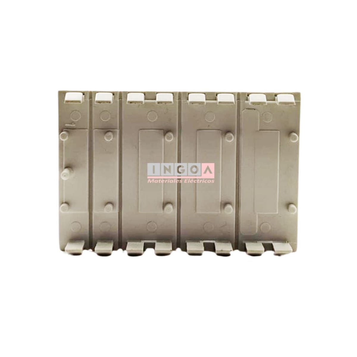 Falso Polo para Gabinete 4 Modulos Color Gris (Ral 7035)5