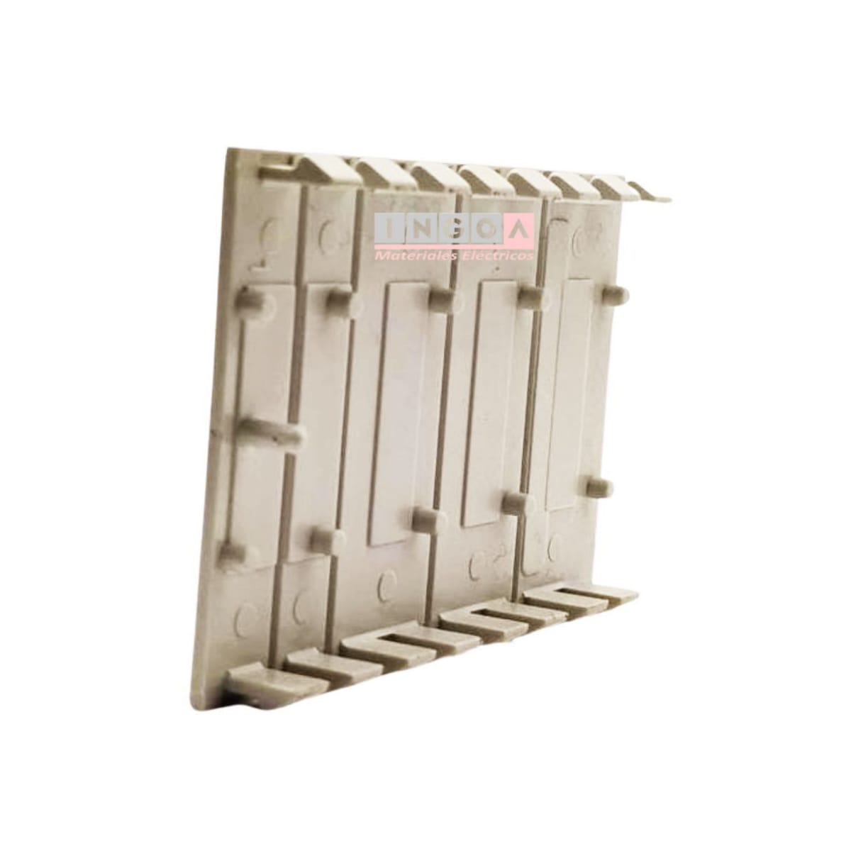 Falso Polo para Gabinete 4 Modulos Color Gris (Ral 7035)6