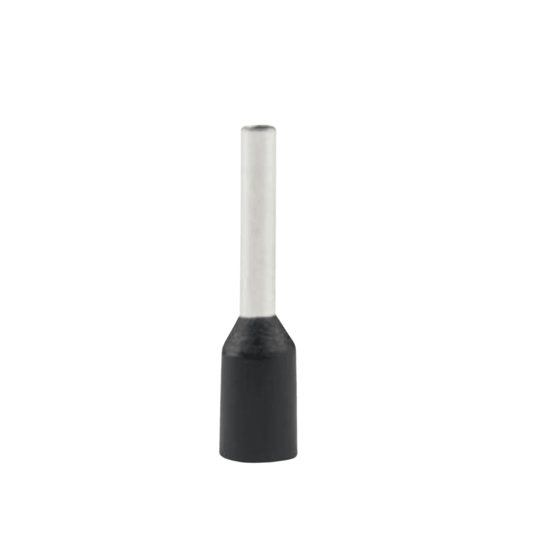 Ferrule 25MM (4 AWG) Negro (100un) - Imagen Principal