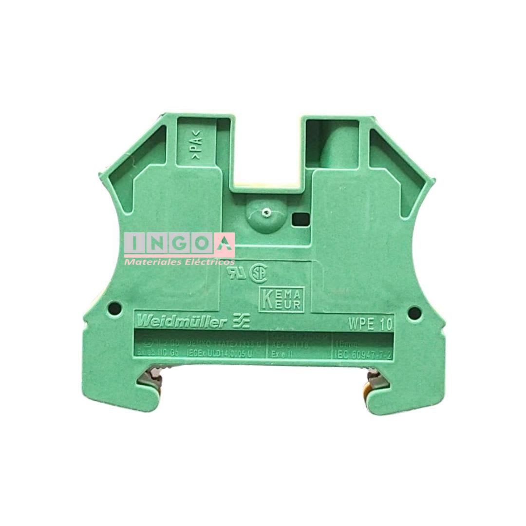 Borne Tierra 10mm2 - Weidmuller2