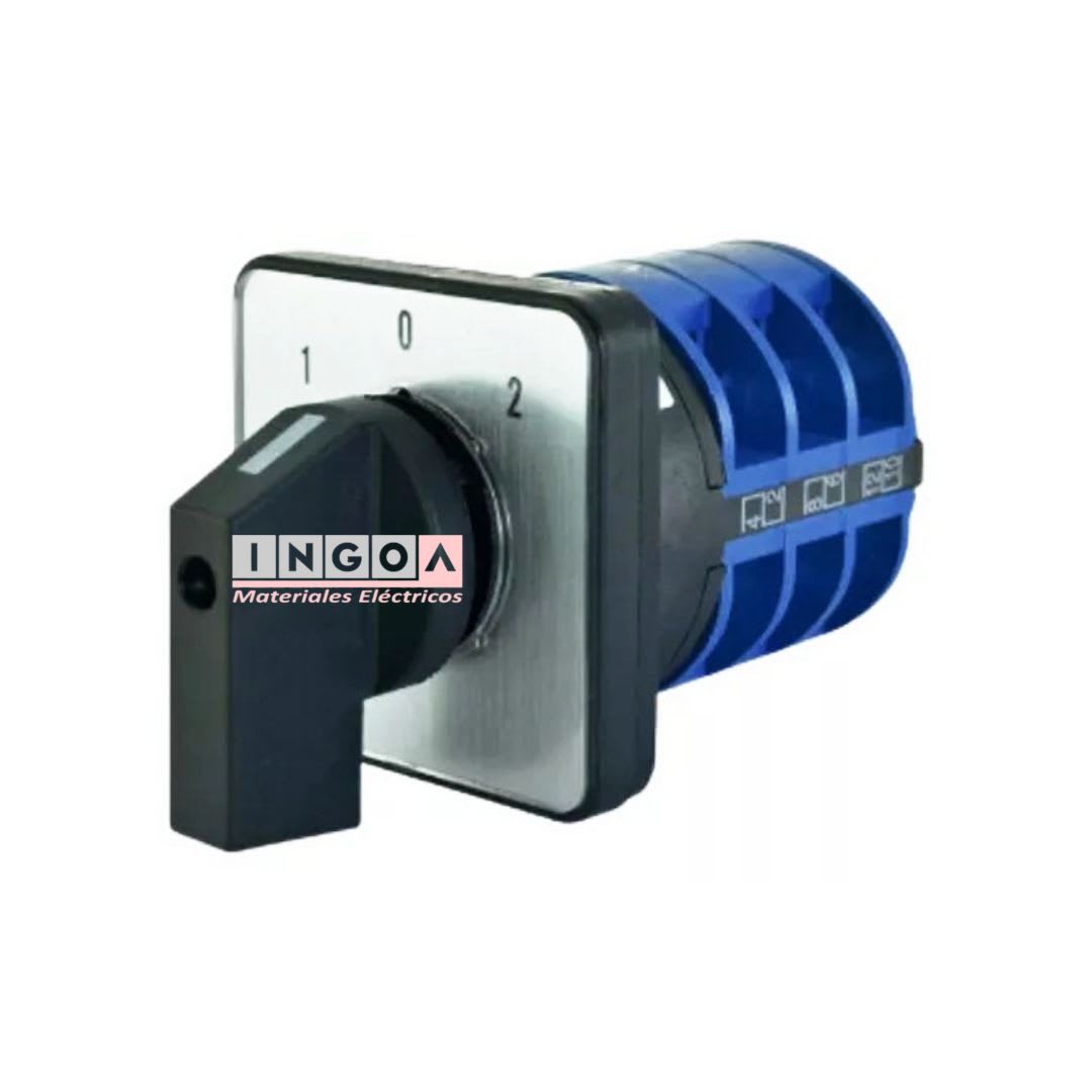 Selector 3 Posiciones Tipo Pacco 25A3
