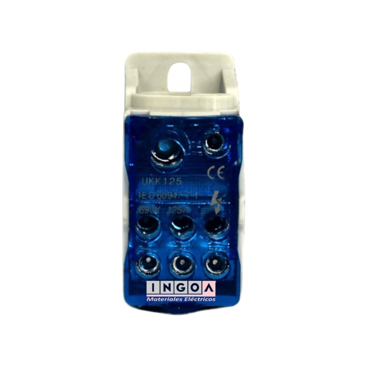 Repartidor Unipolar 8 Posic. 125A (Ocupa 2 Mod.) UKK1252