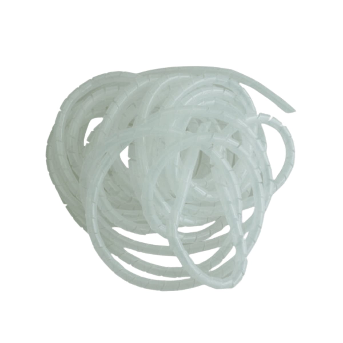 Espiral Plastico 10MMx10mts Blanco - Imagen Principal