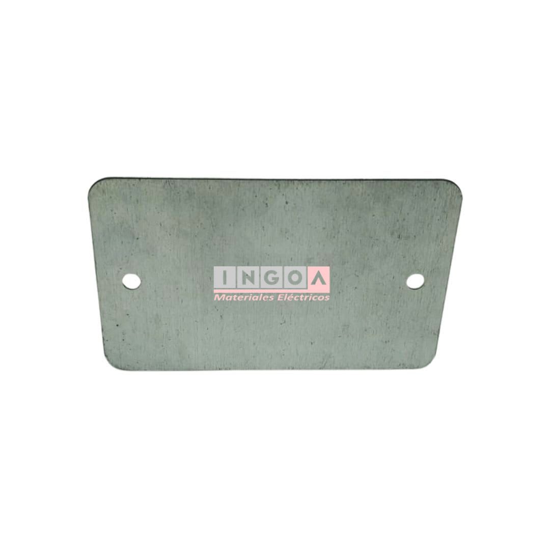 Tapa Ciega Rectangular Zincada - Vista 4