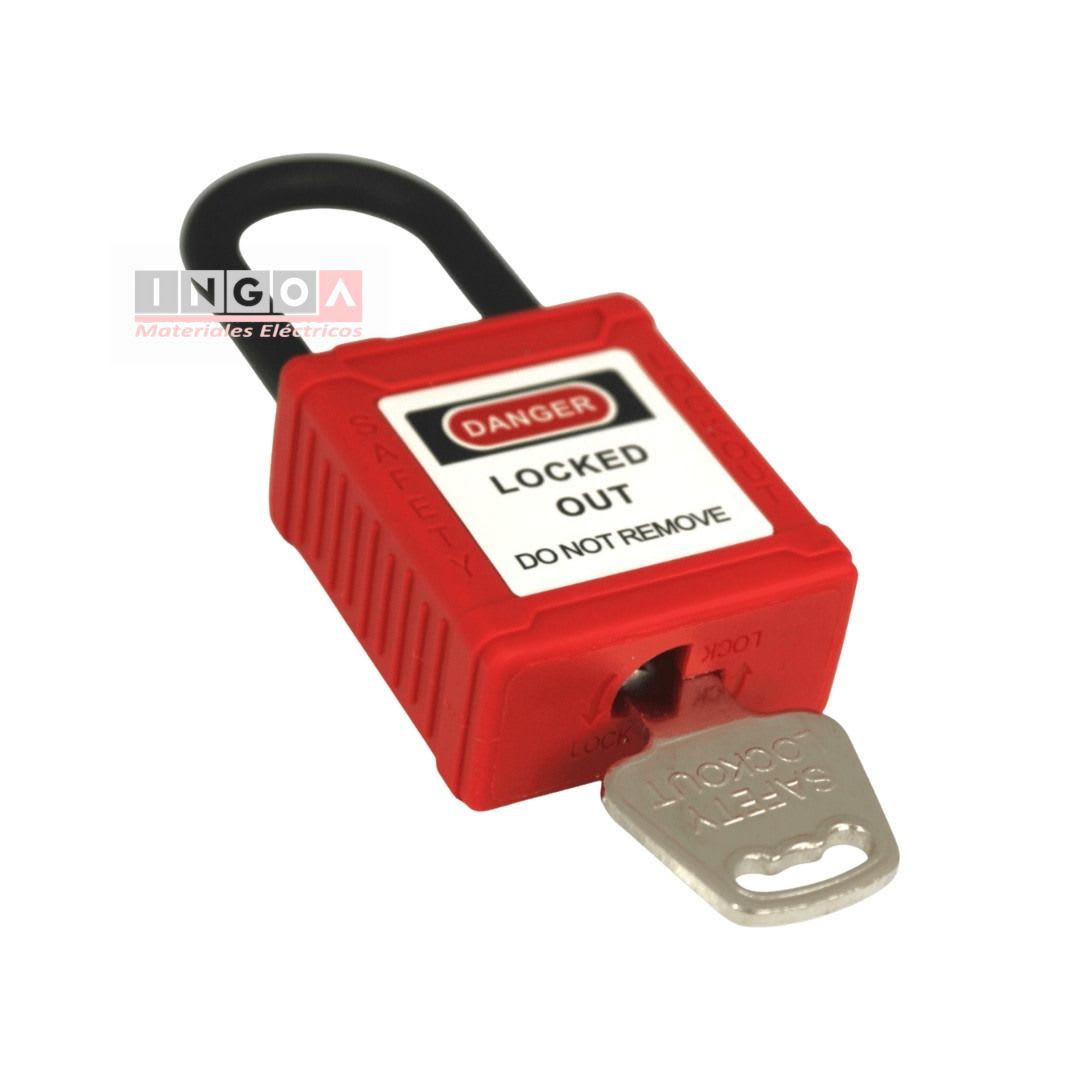 Candado de Seguridad para Bloqueo de Automáticos con 1 llave - Bekam - Vista 5