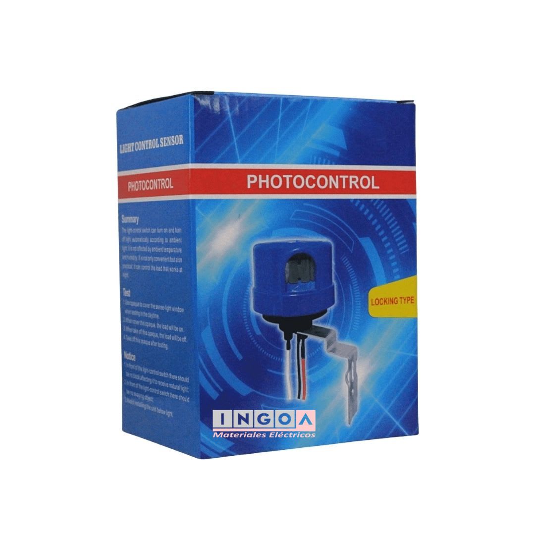 Fotocelda Con Base 10A 110-240Vac Bekam8