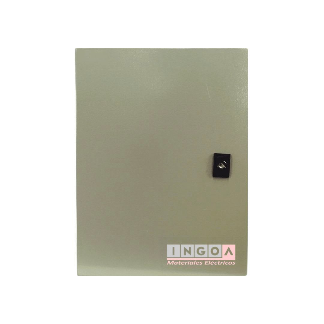 Gabinete Tablero Metalico 500x400x200mm 2 Puertas IP65 Ral 70353