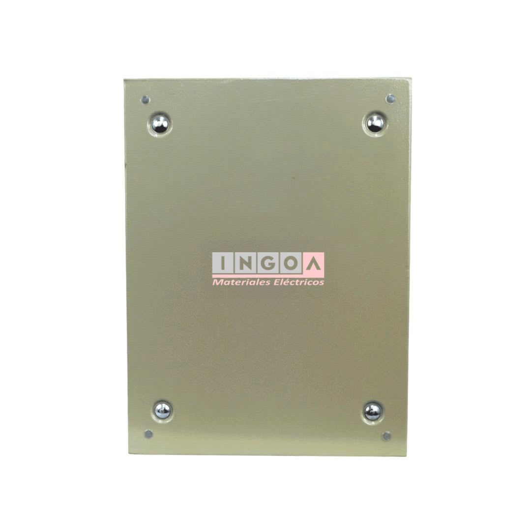 Gabinete Tablero Metalico 500x400x200mm 2 Puertas IP65 Ral 70354