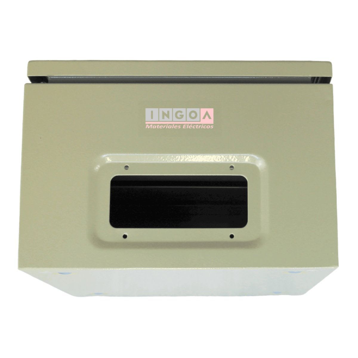 Gabinete Tablero Metalico 500x400x200mm 2 Puertas IP65 Ral 70358