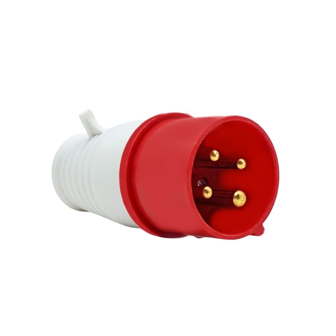 Enchufe Ind. Macho Volante 3P+T 16A 380V IP44 0