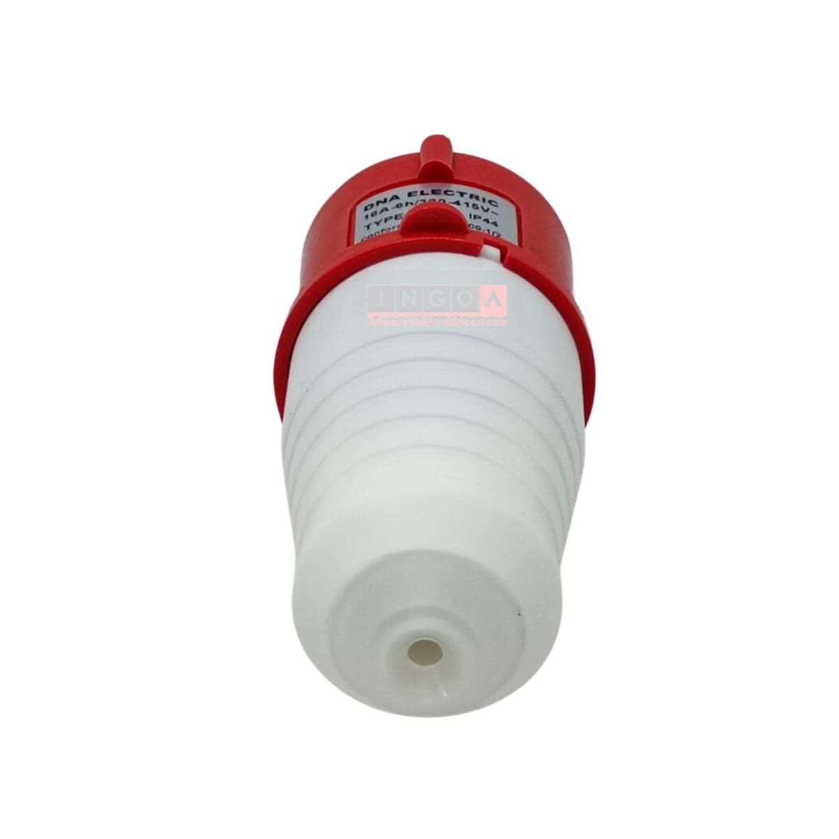 Enchufe Ind. Macho Volante 3P+T 16A 380V IP444