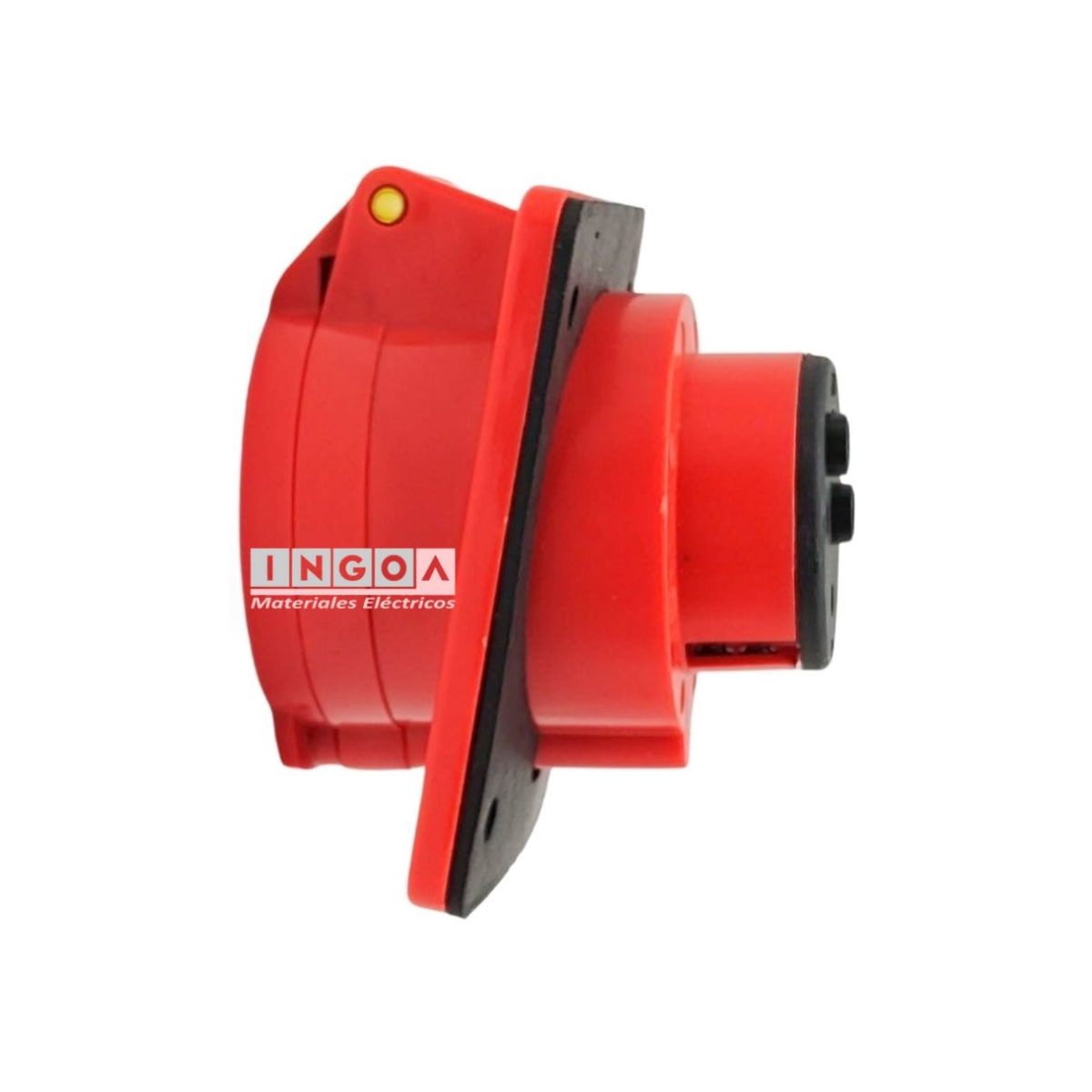 Pack 10un - Enchufe Ind. Hembra Embutida 3P+T 32A 380V IP447