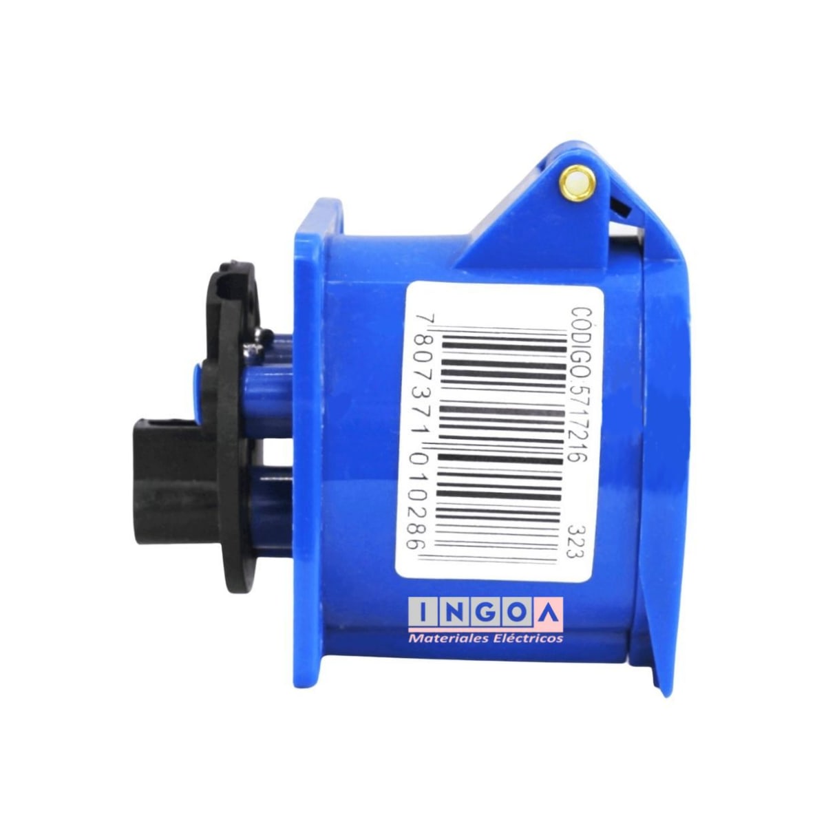 Enchufe Ind. Hembra Embutida 2P+T 16A 220V IP44 - Lexo - Vista 4