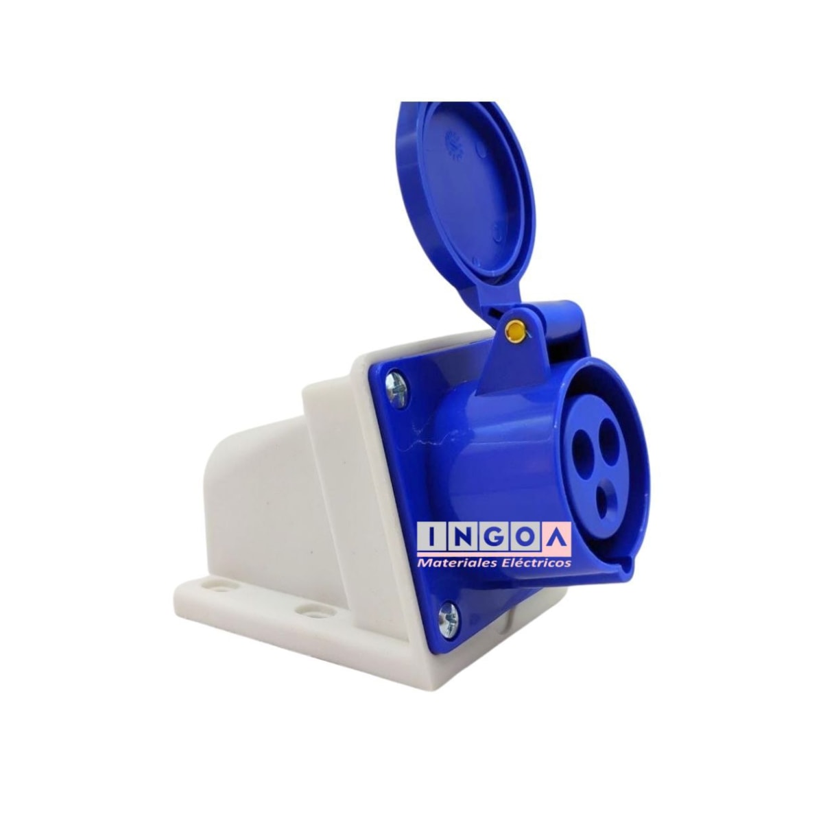 Enchufe Ind. Hembra Sobrepuesta 2P+T 32A 220V IP445