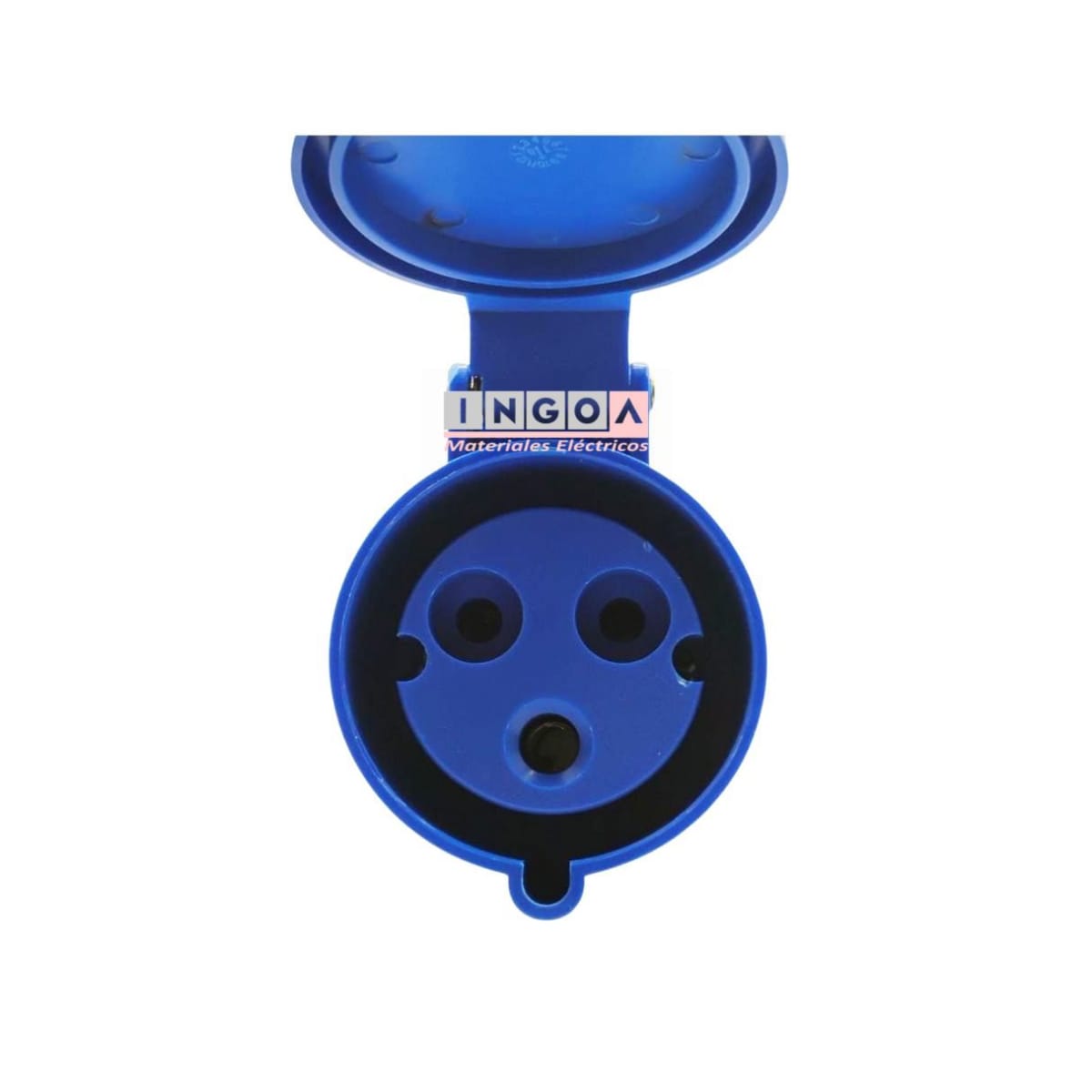 Enchufe Ind. Hembra Volante 2P+T 32A 220V IP44 - Vista 4
