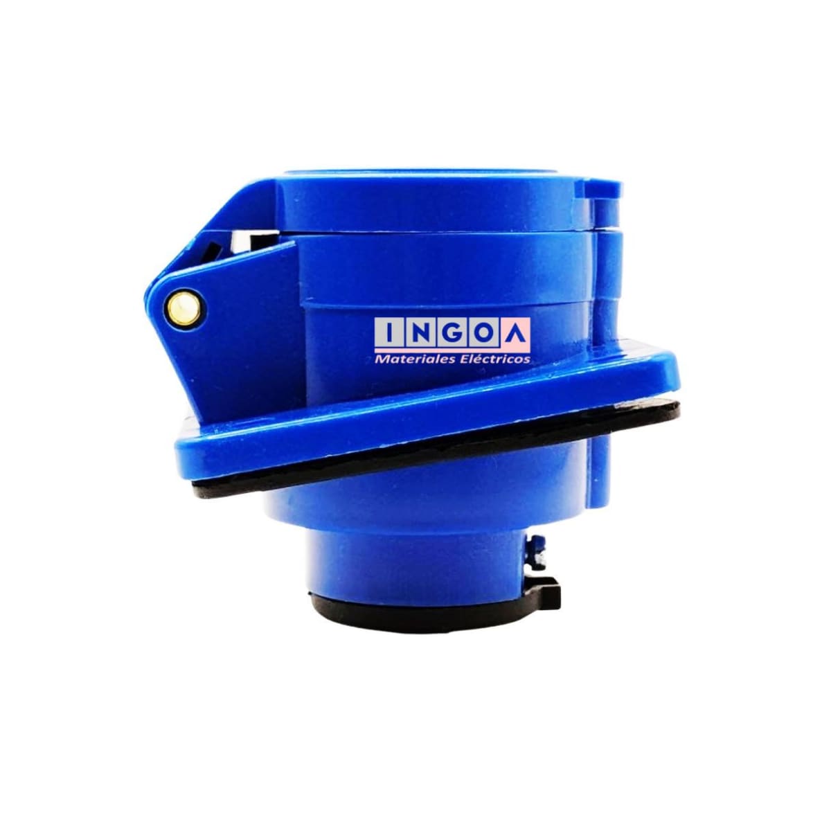 Enchufe Ind. Hembra Embutida 2P+T 16A 220V IP44 - Vista 2