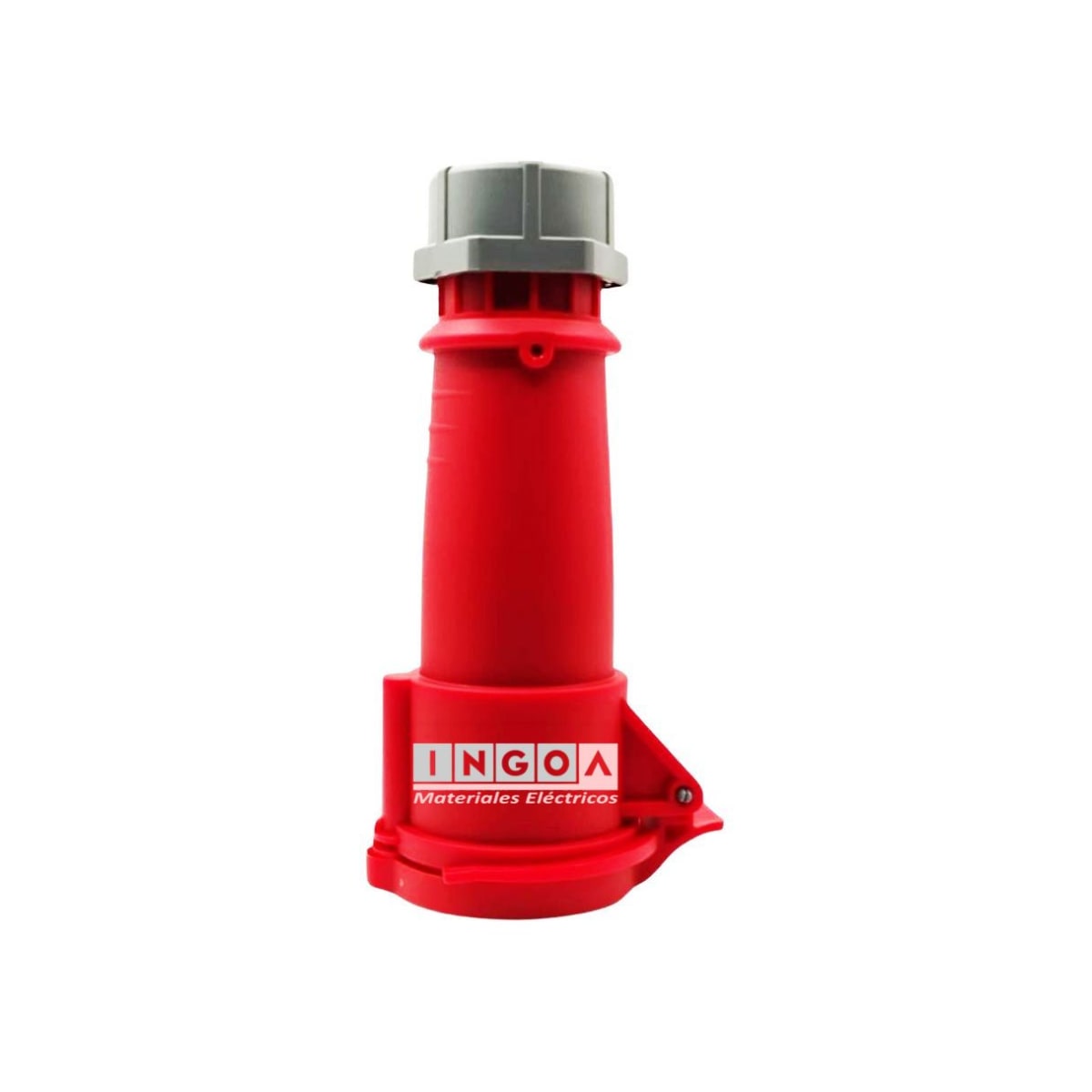 Enchufe Ind. Hembra Volante 3P+T 32A 380V IP44 - Tibox8