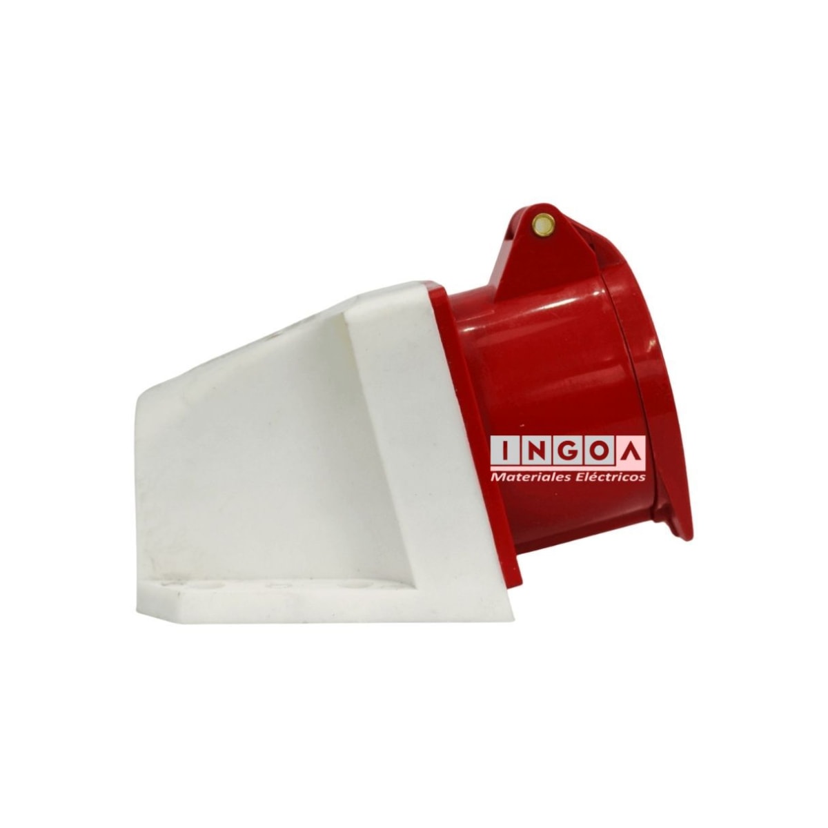 Enchufe Ind. Hembra Sobrepuesta 3P+N+T 16A 380V IP44 - Lexo - Vista 4