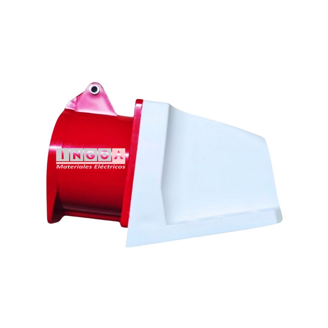 Enchufe Ind. Hembra Sobrepuesta 3P+N+T 16A 380V IP444