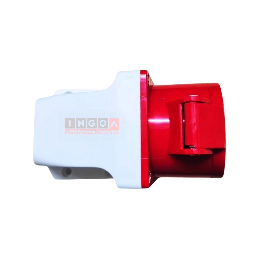 Enchufe Ind. Hembra Sobrepuesta 3P+N+T 16A 380V IP445