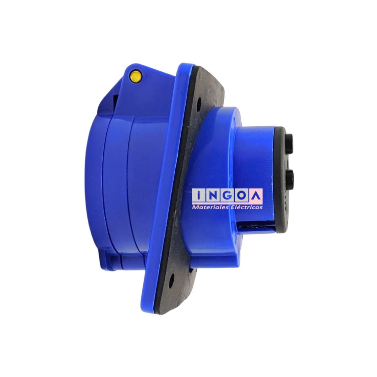 Enchufe Ind. Hembra Embutida 2P+T 32A 220V IP44 - Vista 7
