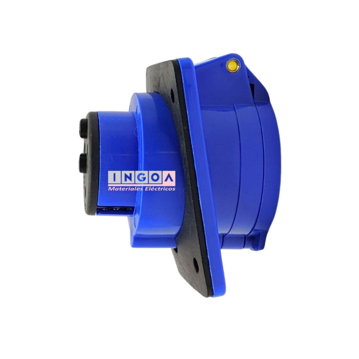 Enchufe Ind. Hembra Embutida 2P+T 32A 220V IP44 - Vista 8