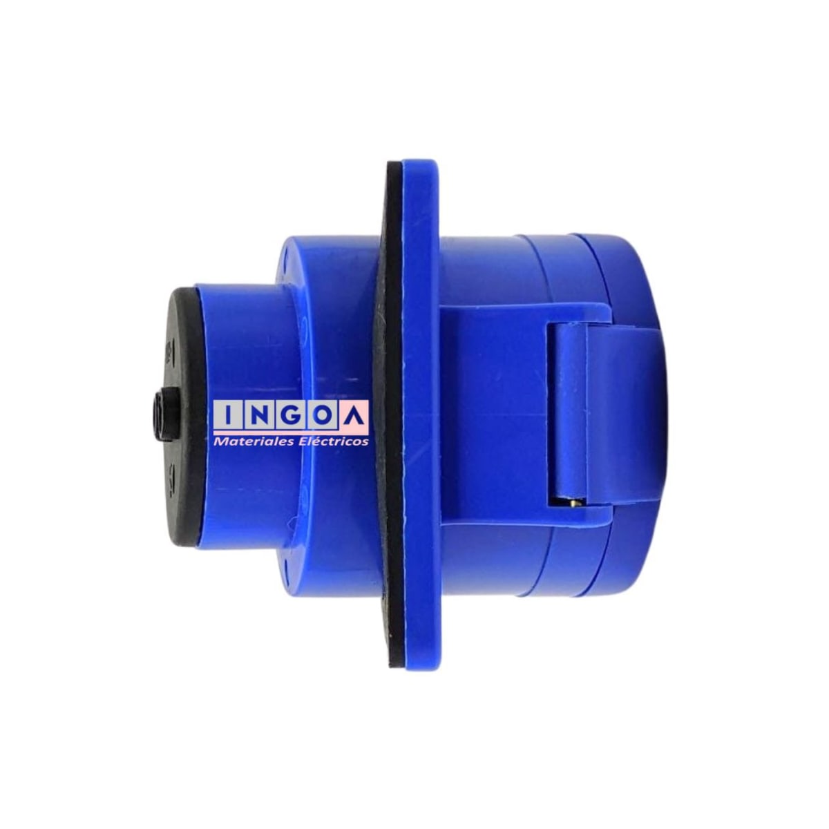 Enchufe Ind. Hembra Embutida 2P+T 32A 220V IP44 - Vista 10