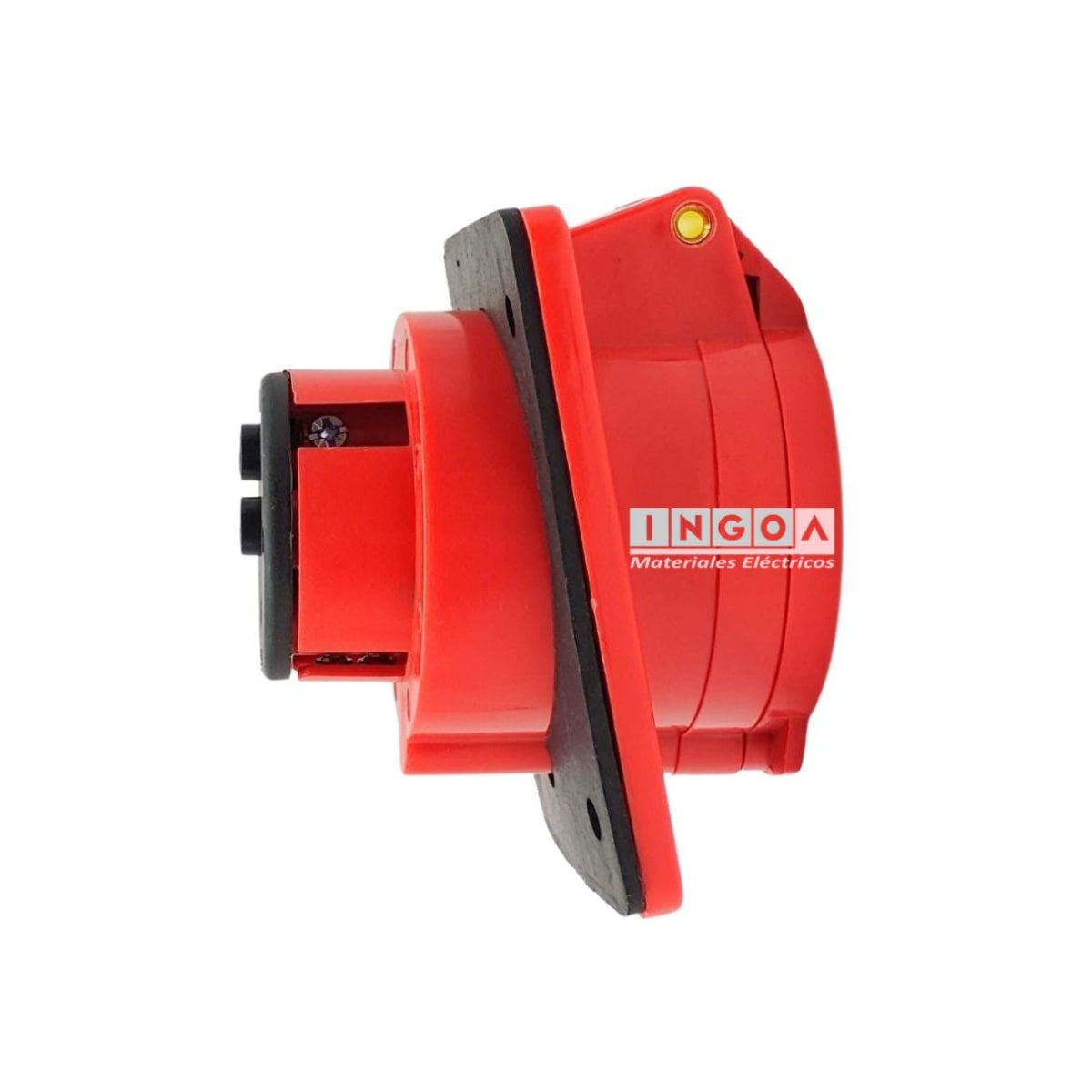 Enchufe Ind. Hembra Embutida 3P+T 32A 380V IP448