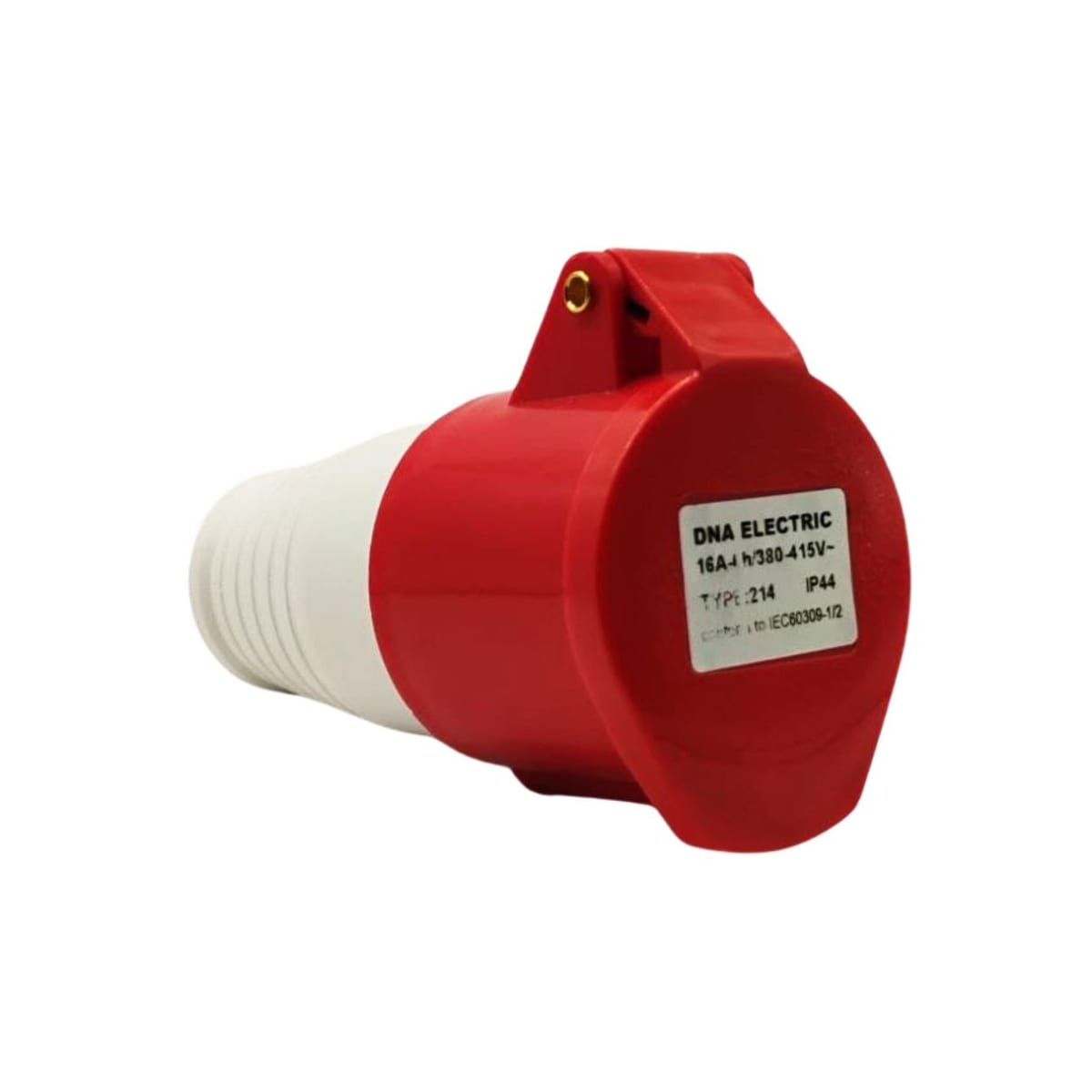 Enchufe Ind. Hembra Volante 3P+T 16A 380V IP44 0