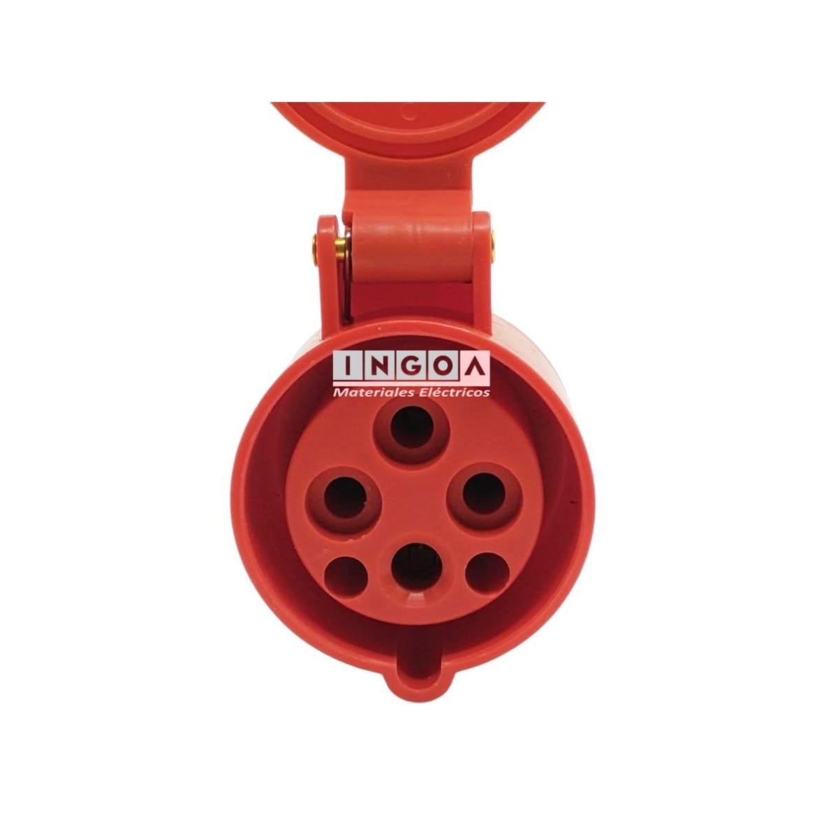 Enchufe Ind. Hembra Volante 3P+T 16A 380V IP44 - Vista 4