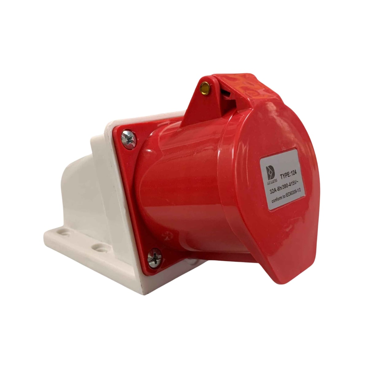 Enchufe Ind. Hembra Sobrepuesta 3P+T 32A 380V IP44 0