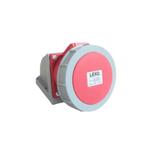 Enchufe Ind. Hembra Sobrepuesta 3P+N+T 32A 380V IP67 - Lexo 0