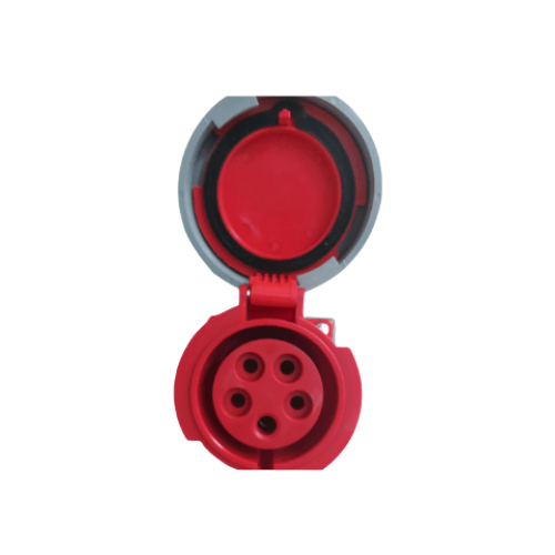 Enchufe Ind. Hembra Sobrepuesta 3P+N+T 32A 380V IP67 - Lexo2