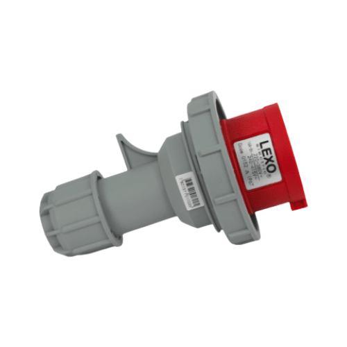 Enchufe Ind. Macho Volante 3P+N+T 16A 380V IP67 - Lexo2